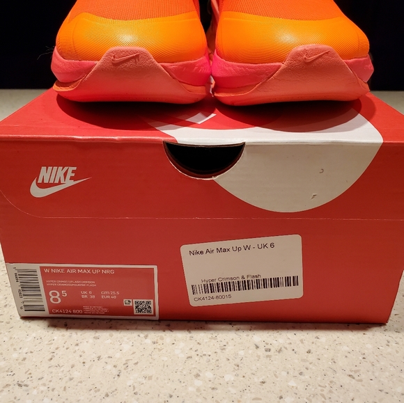🆕️ Nike Air Max Up Hyper Crimson Total Orange - Picture 13 of 16